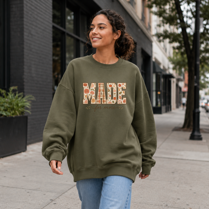 Made Varsity Floral Crewneck